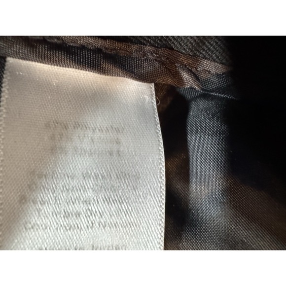 Talbots Barely Boot Dress Pants Black Women's Size 6 (W32xL30) Mid Rise Stretch - Picture 9 of 10